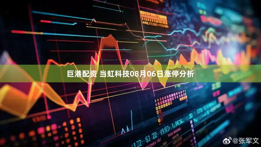 巨港配资 当虹科技08月06日涨停分析